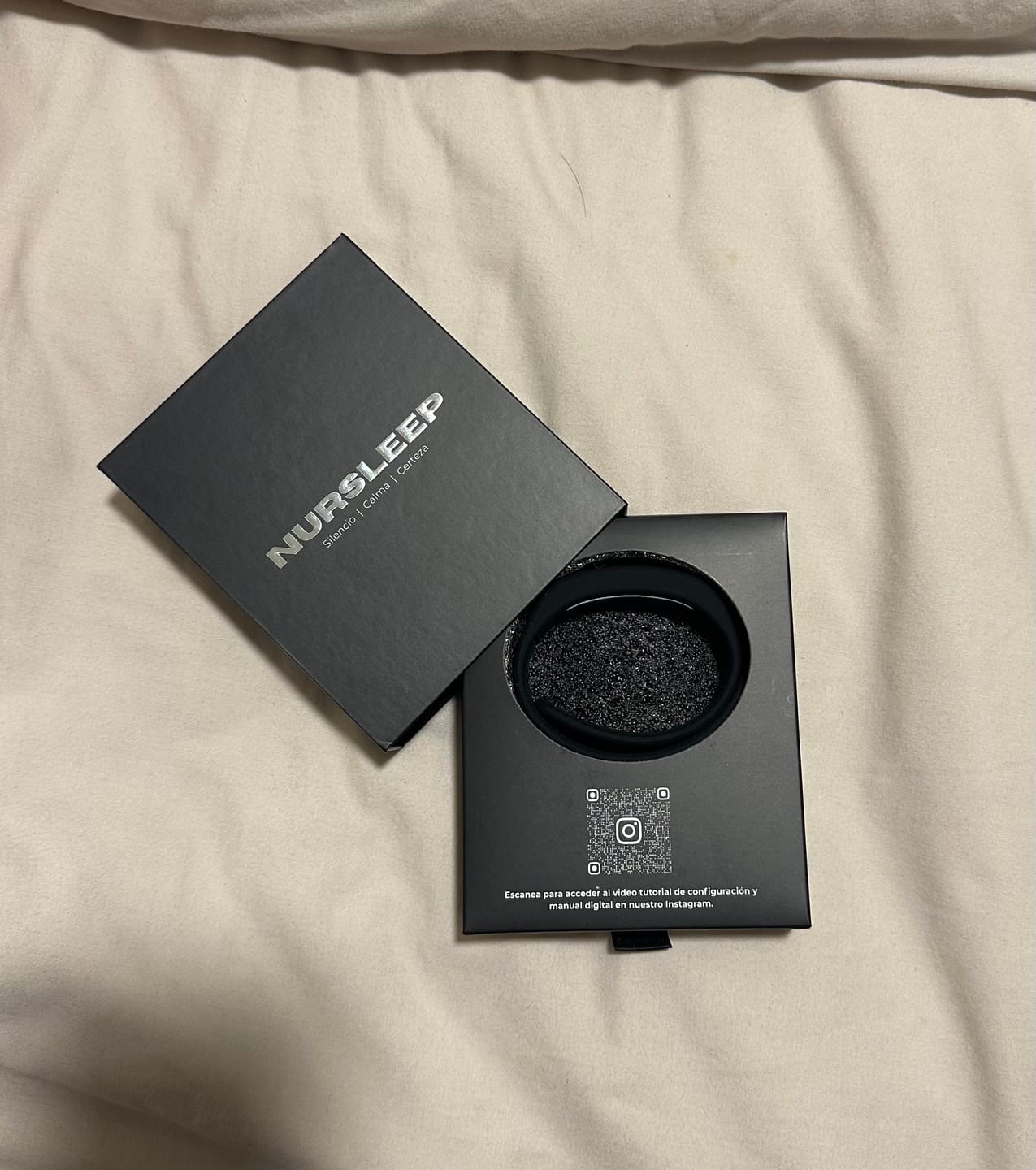 Customer photo review of Despierta en silencio y a tu hora NURSLEEP