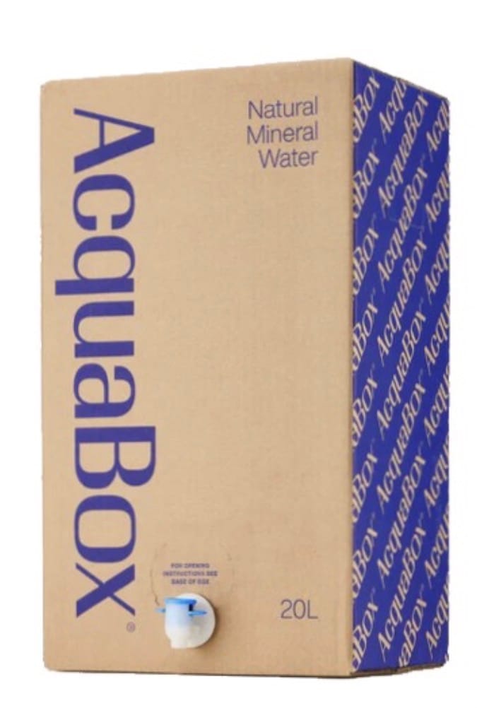 Customer photo review of AcquaBox by Mountain Falls 15L – STILL Mineral Water (on tap Bag-in-Box)