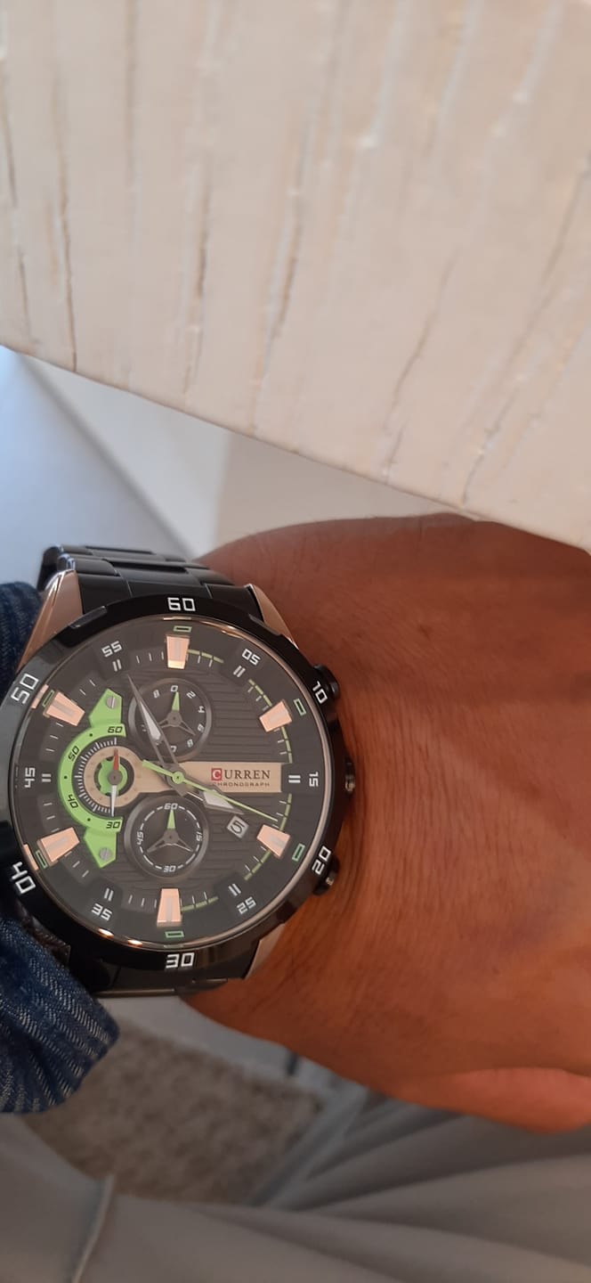 Customer photo review of Curren Madrid® orologio uomo acciaio