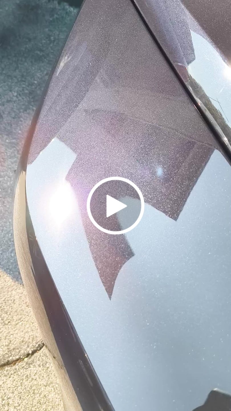 Customer video review of Glowup Ceramic Spray Coating
