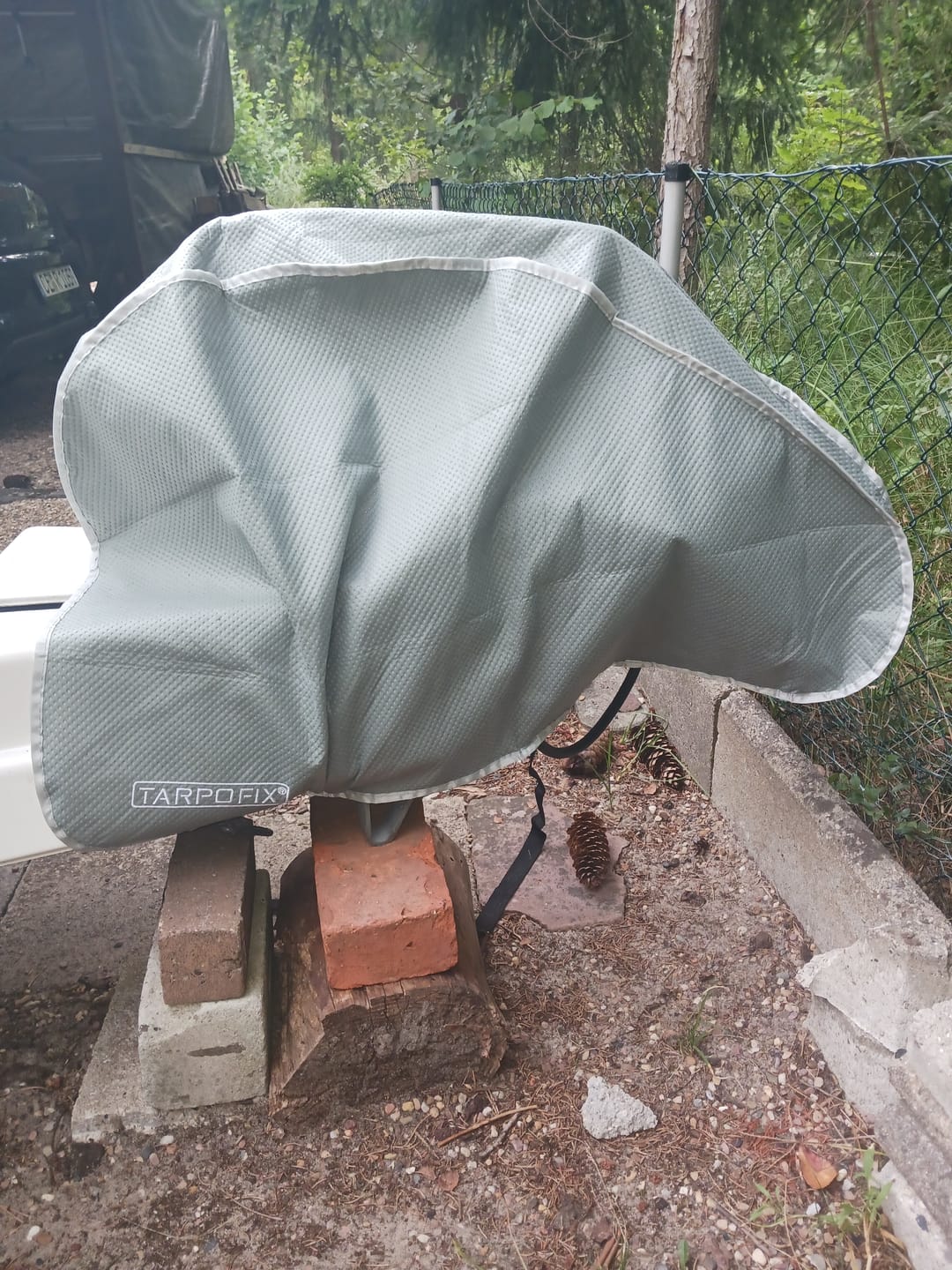 Customer photo review of Deichselabdeckung