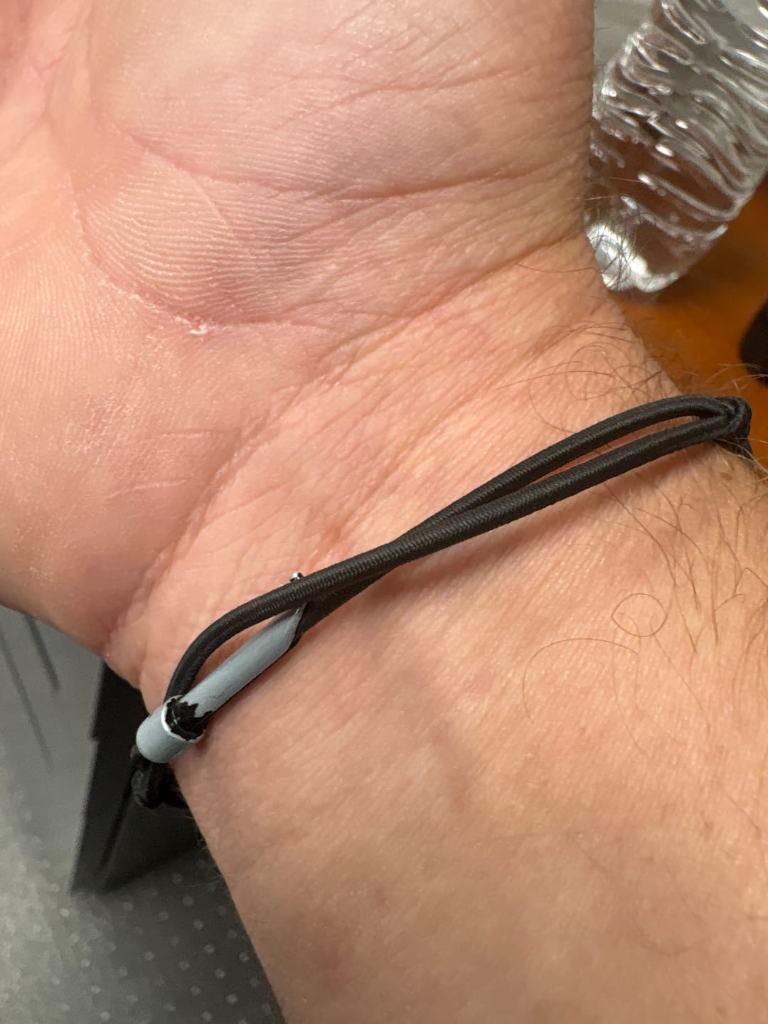 Customer photo review of Escape Wrist Strap - Window Break Striker Bead + Handcuff Key (24 ENTRIES)