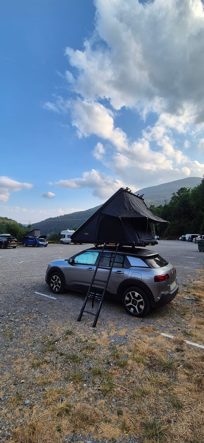 Customer photo review of Tienda de Techo para coche Jovive Extra Slim