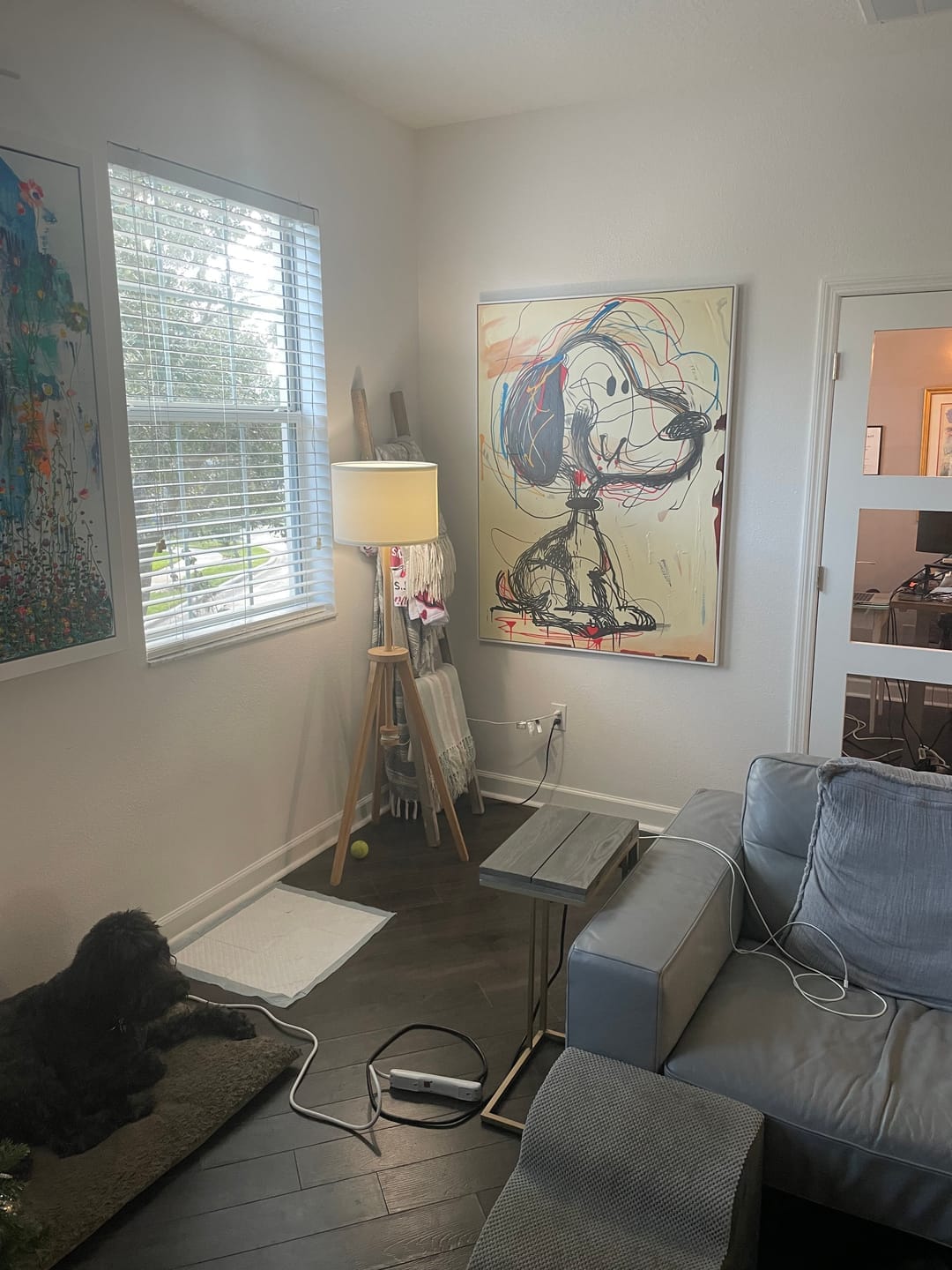 Customer photo review of Vibe - Abstract Graffiti Wall Art
