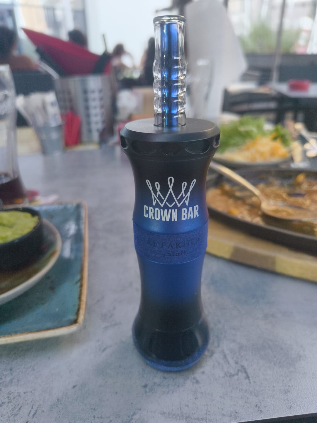 Customer photo review of Al Fakher Crown Bar – E-Hose X 60K – 0.6% Nicotine – Disposable Vape / Hookah