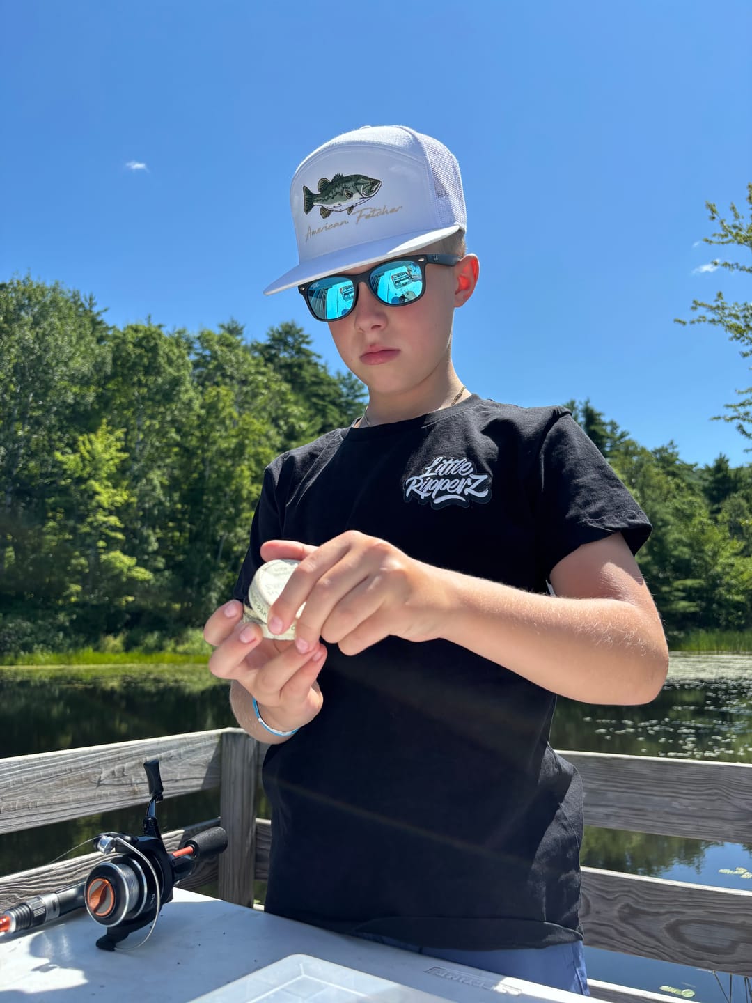 Customer photo review of Largemouth - 7 Panel All White