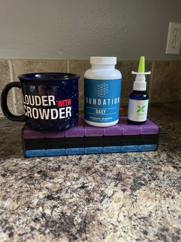 Customer photo review of Foundation Daily + Creatine Bundle