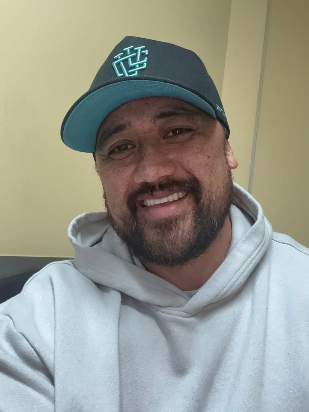 Customer photo review of Deep Fit LVCO Midnight Mint A-Frame Snapback