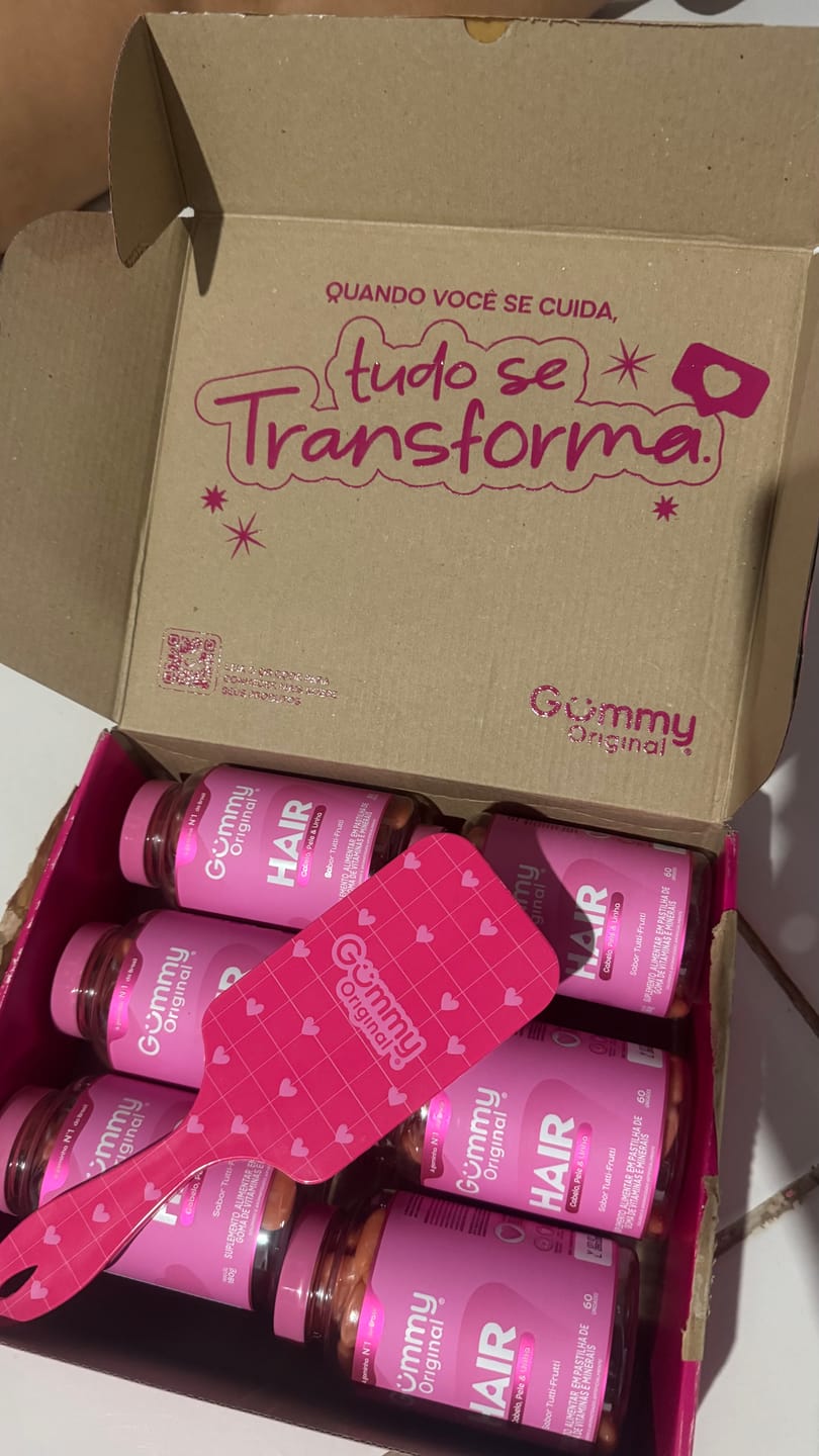 Customer photo review of 6 Gummy® Hair - 180g