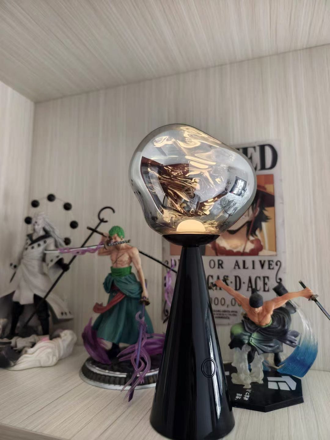 Customer photo review of Tambora Lava Conical Table Lamp