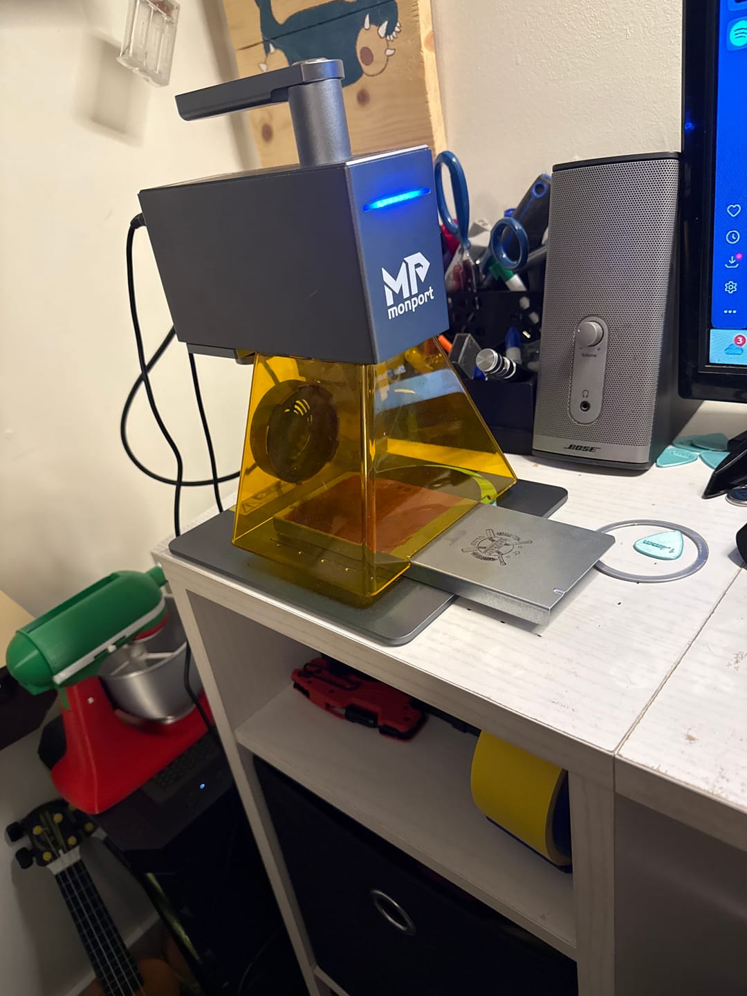 Customer photo review of Black Laser Marking Spray (shipping fee required)