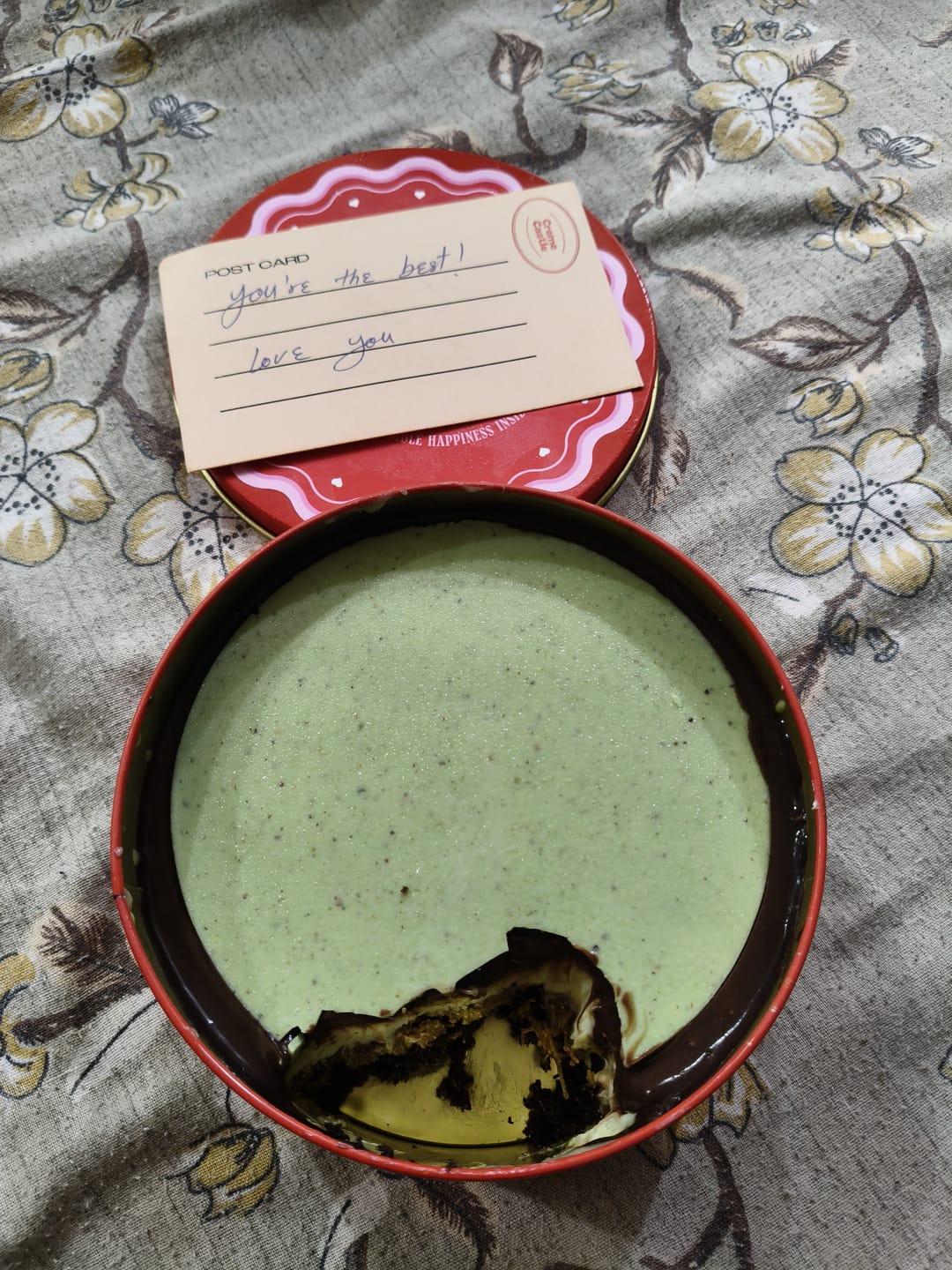 Customer photo review of Kunafa Dream Cake