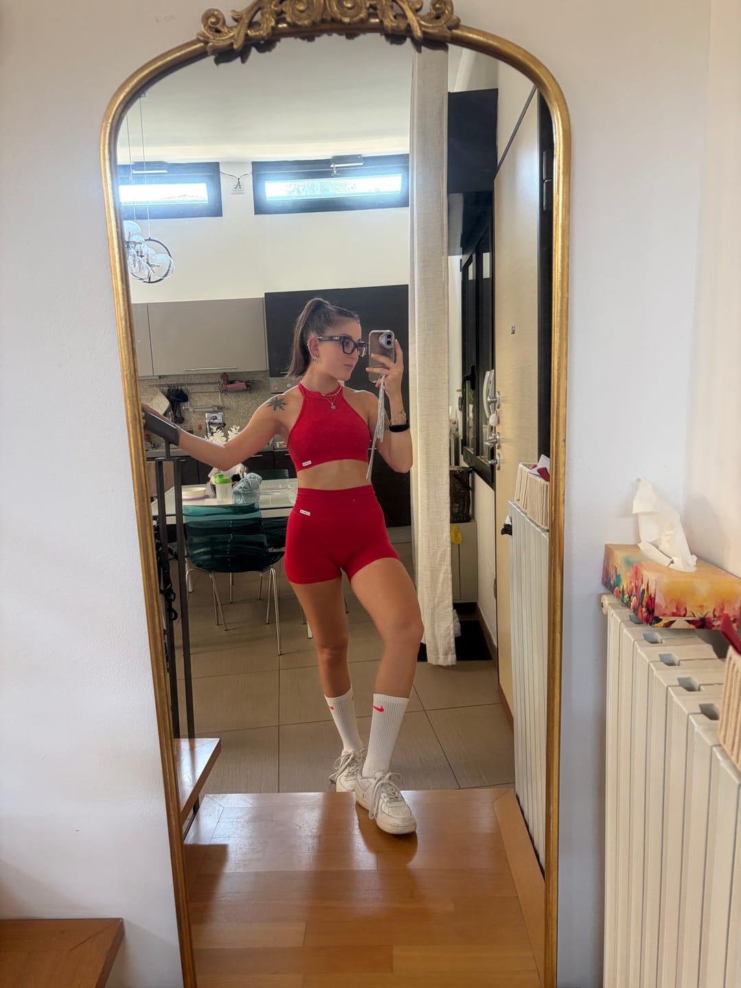 Customer photo review of Top Olimpia Rosso Lampone