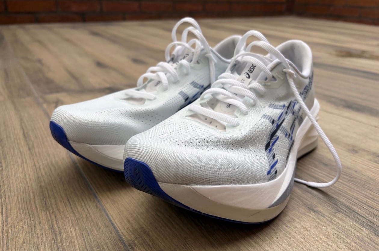 Customer photo review of Asics Sonicblast Hombre Arctic Blue Grey Blue