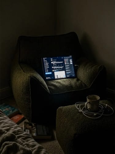 Customer photo review of DODO BEAN BAG - TEDDY FLEECE BEIGE