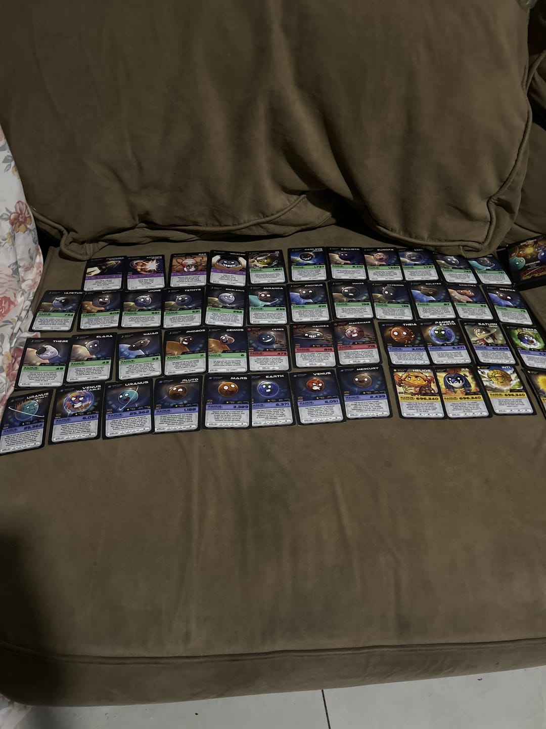 Customer photo review of SolarCards Classic Deck First Edition