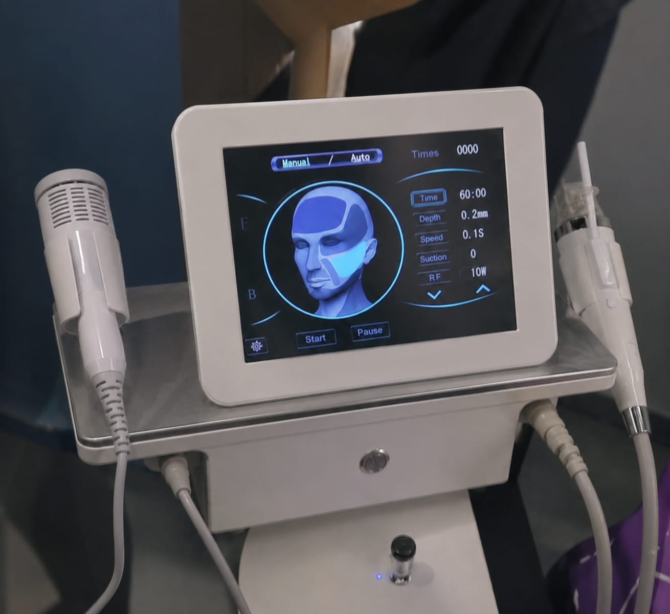 Customer photo review of RF Microneedling Machine Golden