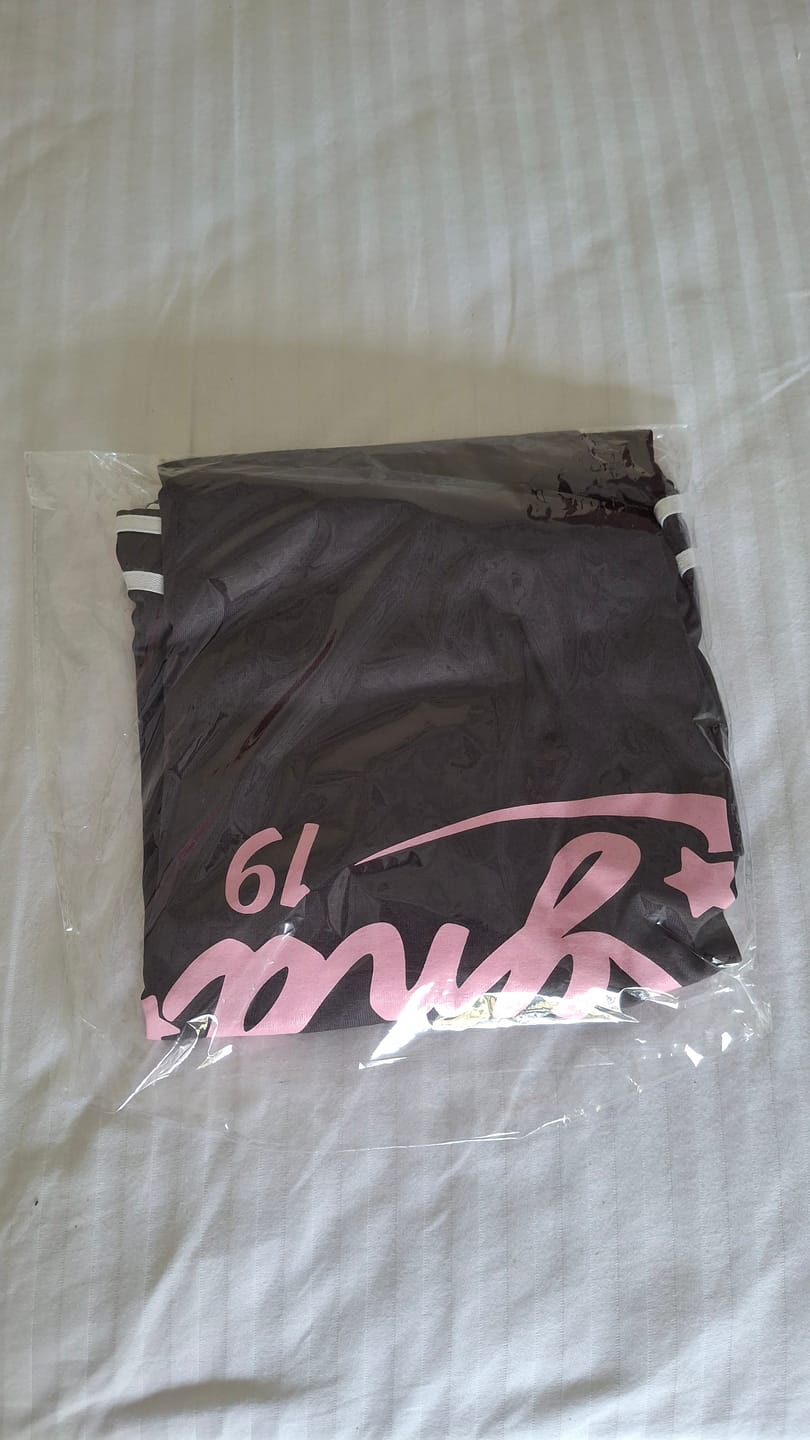 Customer photo review of Retro Spice Grey Oversize T Shirt