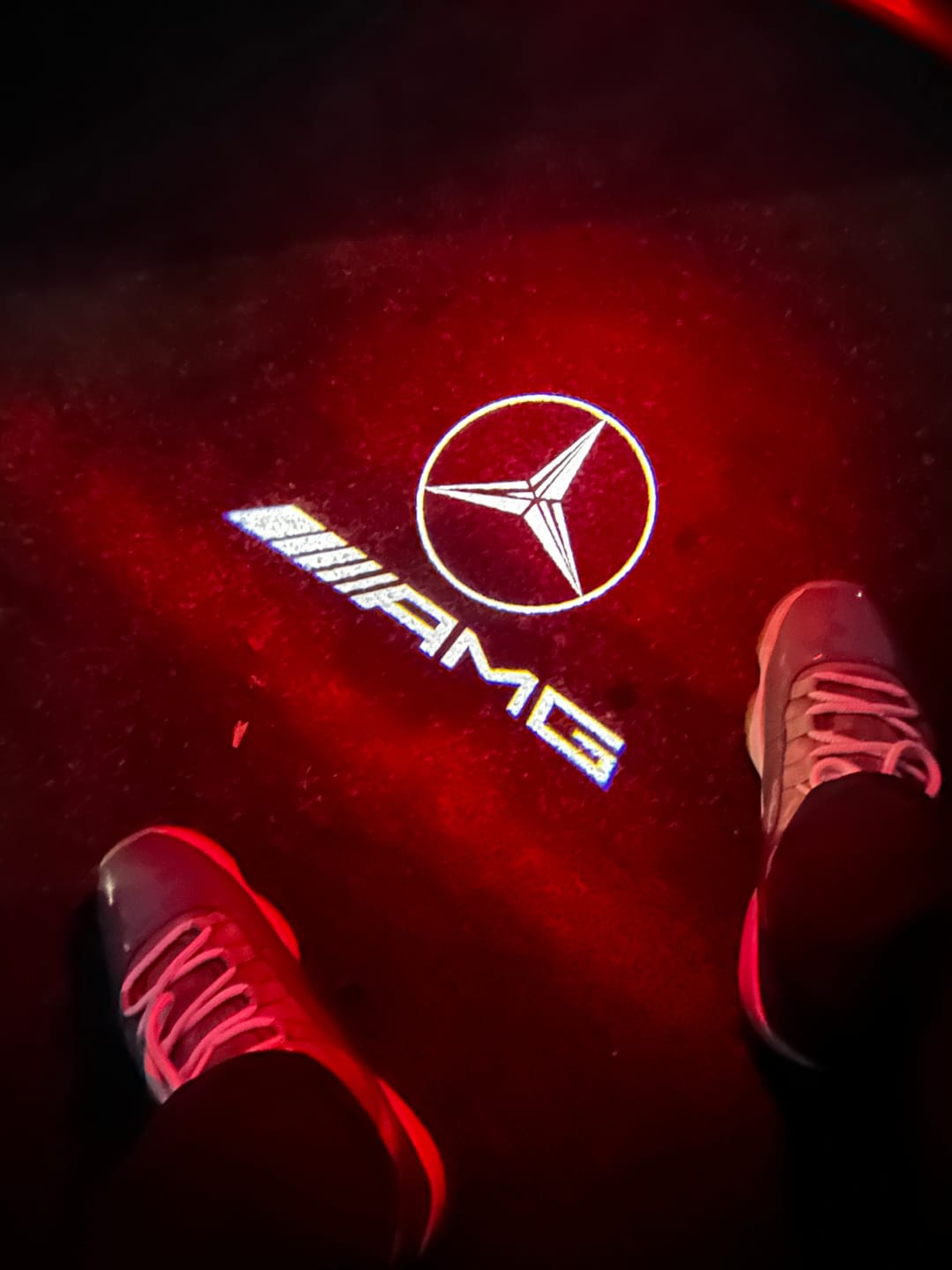 Customer photo review of MERCEDES DOOR LIGHTS