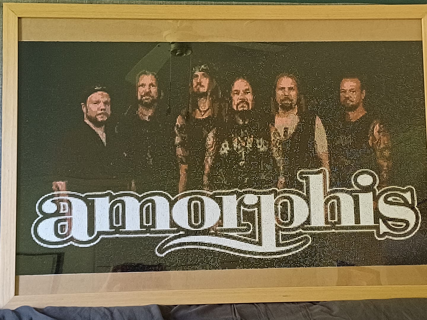 Customer photo review of Timanttimaalaus omalla kuvalla