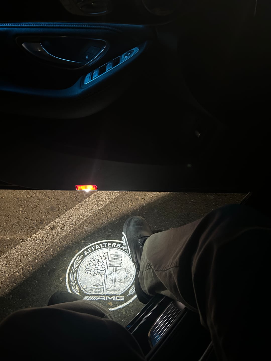 Customer photo review of MERCEDES DOOR LIGHTS