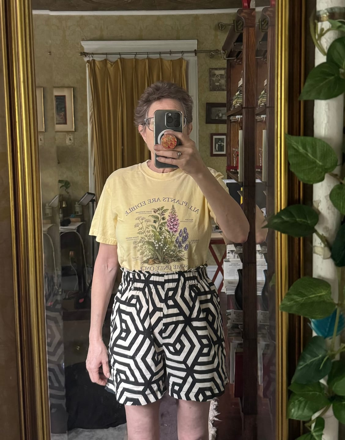 Customer photo review of All Plants Are Edible T-Shirt