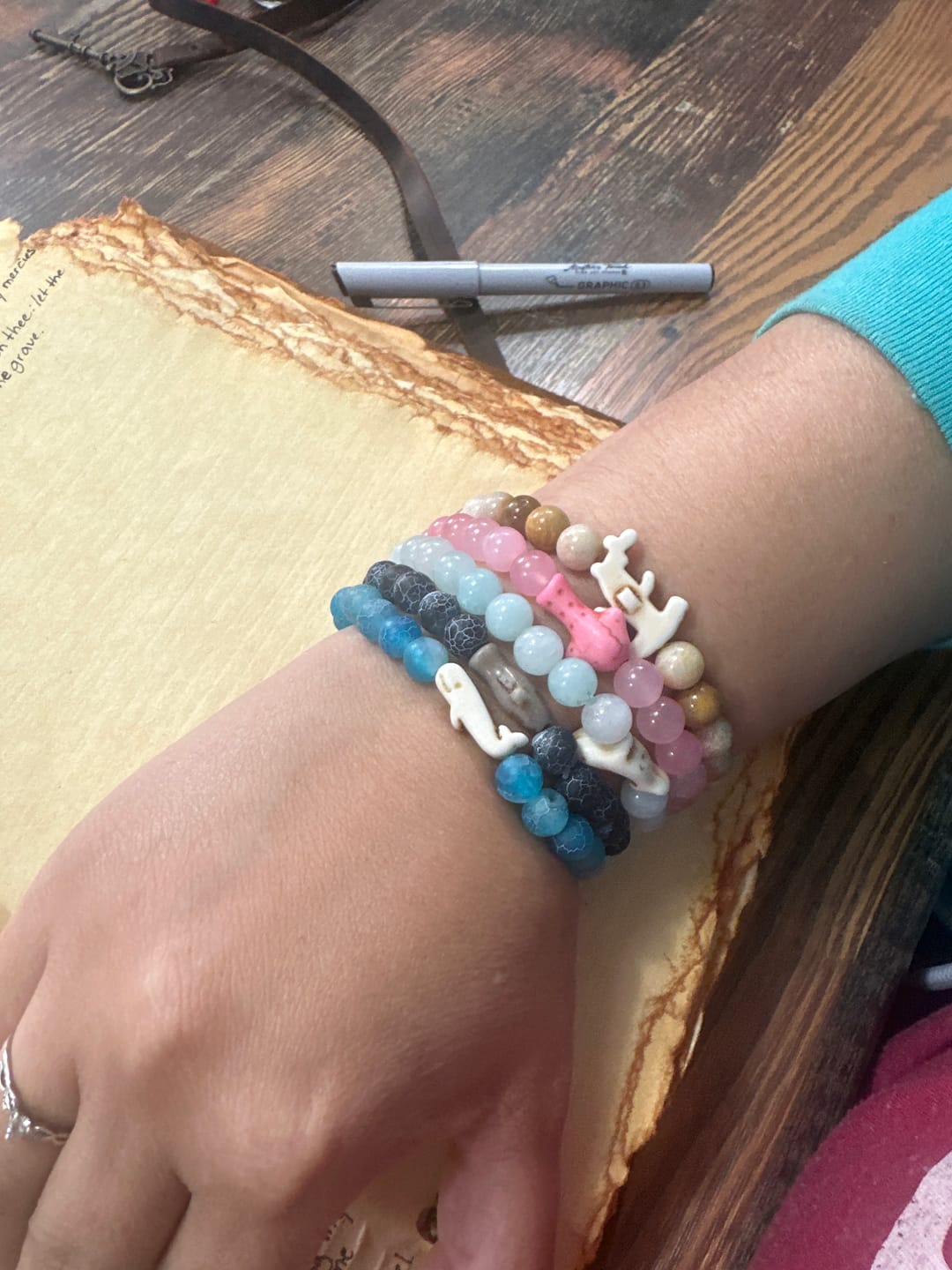 Customer photo review of The Wayfare Bracelet