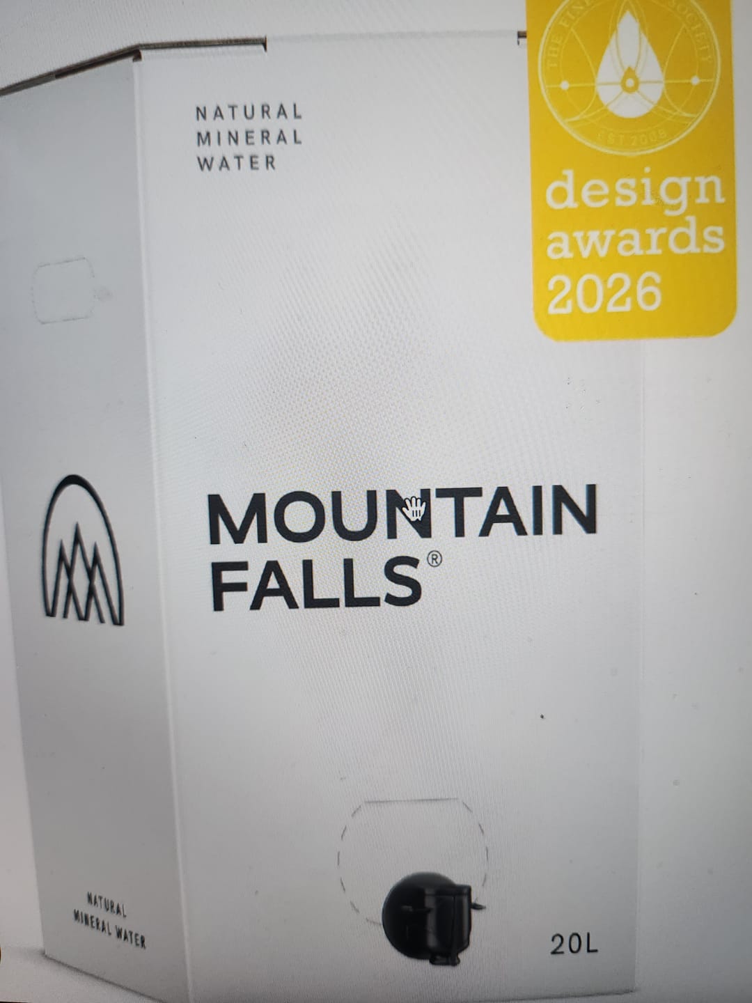 Customer photo review of AcquaBox by Mountain Falls 20L – STILL Mineral Water (on tap Bag-in-Box)
