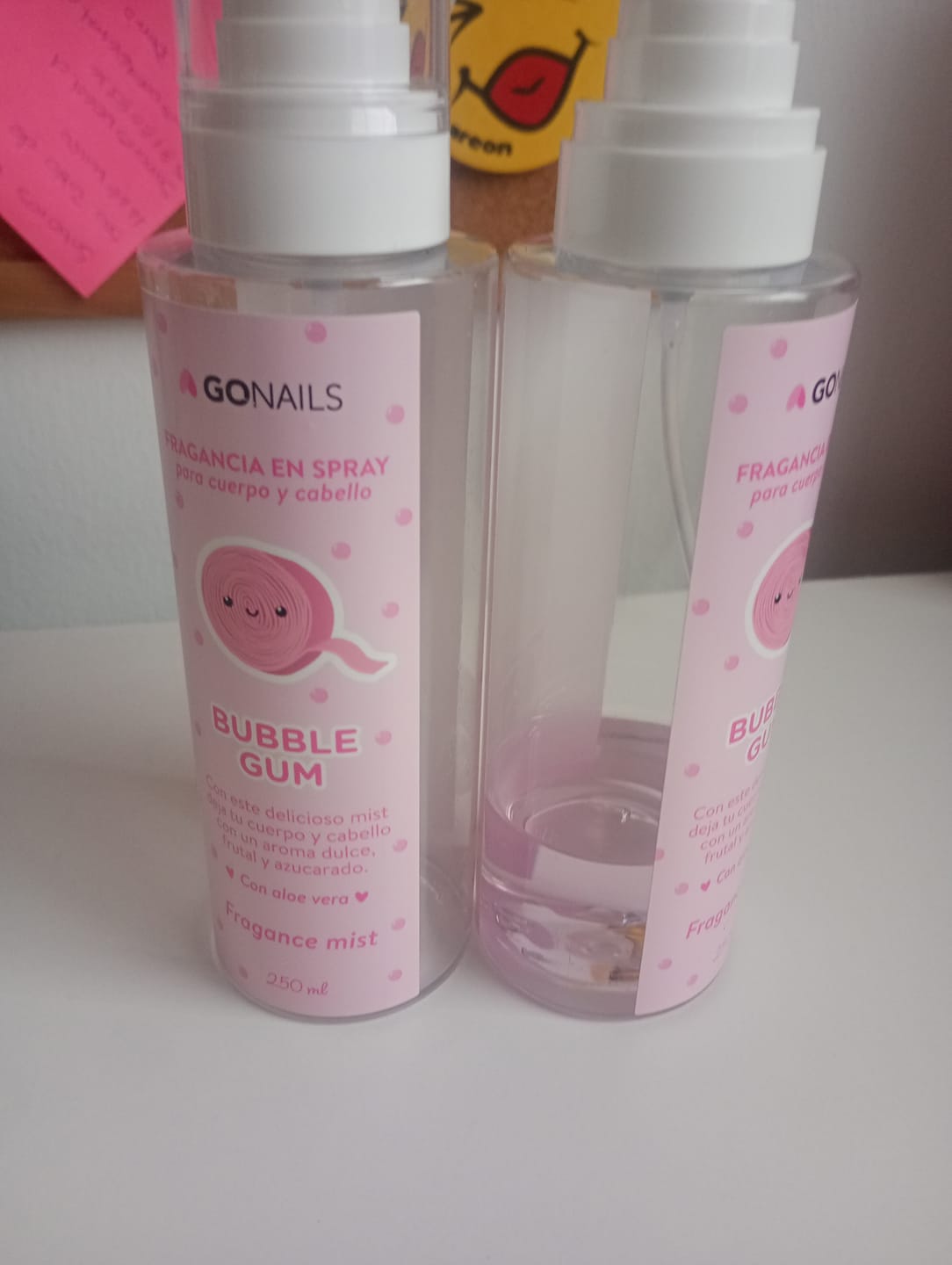 Customer photo review of Fragancia Corporal - Bubble Gum