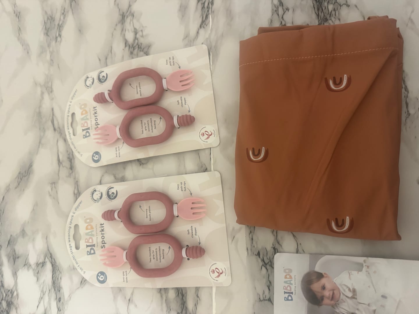 Customer photo review of Multi-stage baby spork and dipper - Sporkit™ (two-pack)