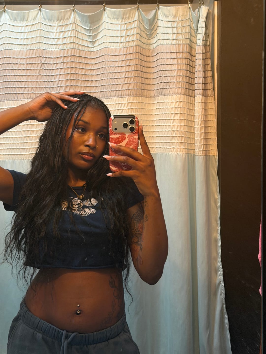 Customer photo review of Miracle Knots Crochet Hair Body Wave