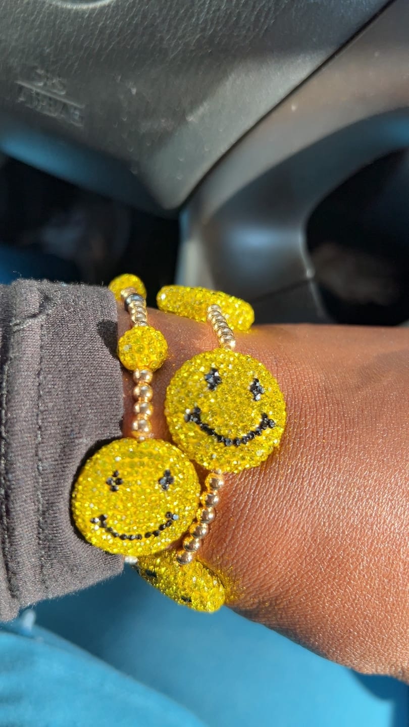 Customer photo review of The Smiley Bracelet