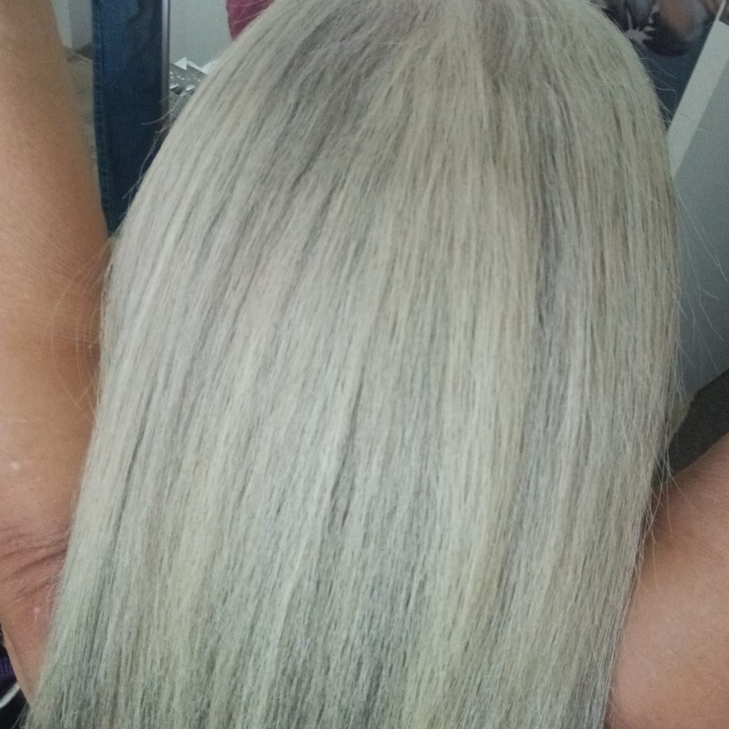 Customer photo review of Collagen Hair Mask