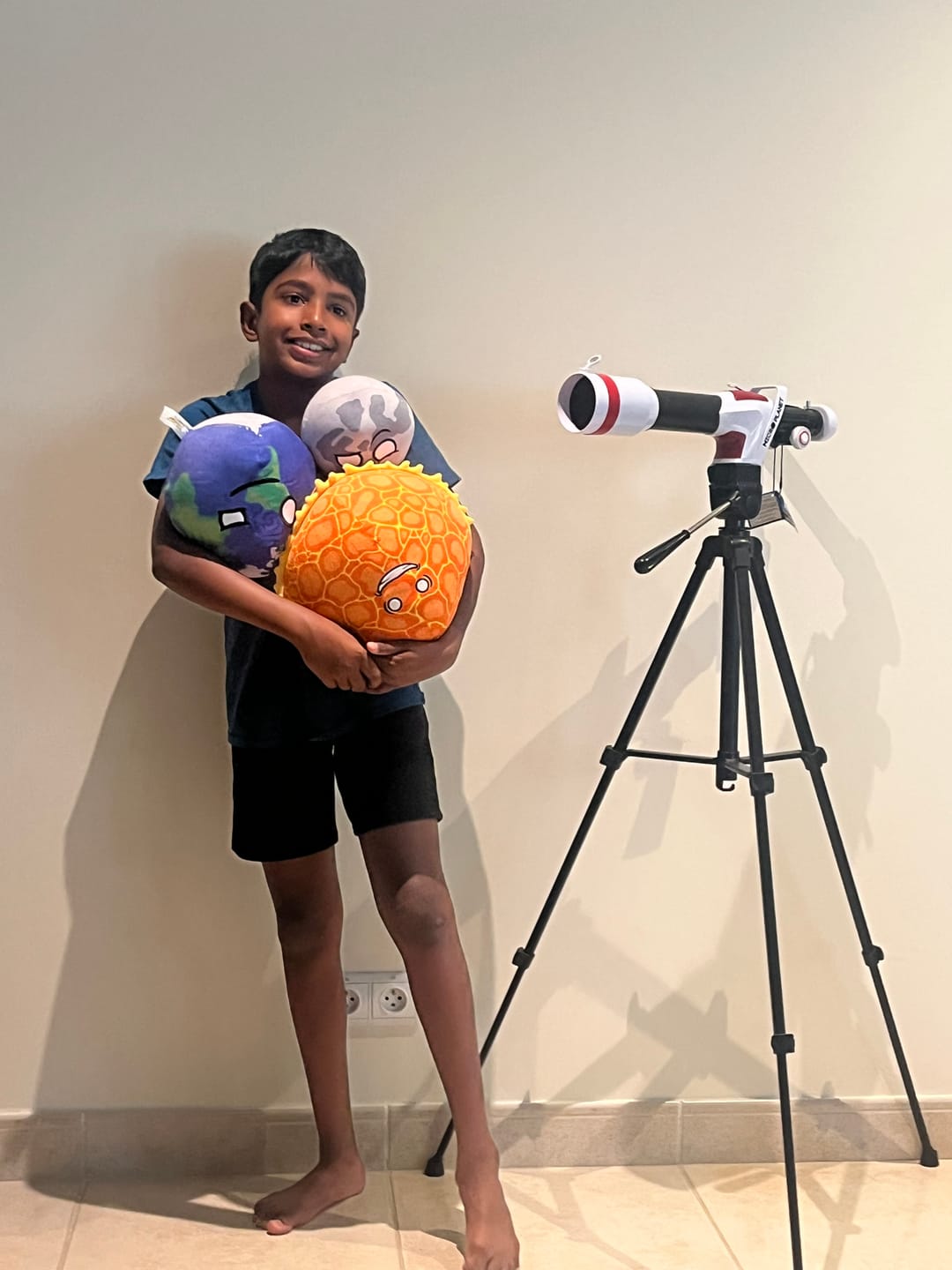 Customer photo review of The SolarBalls Sun Plush