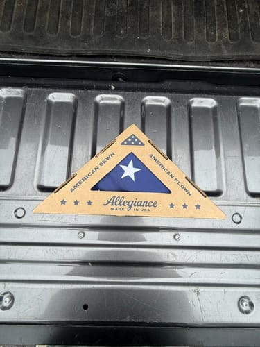 Customer photo review of 3' x 5' American Flag