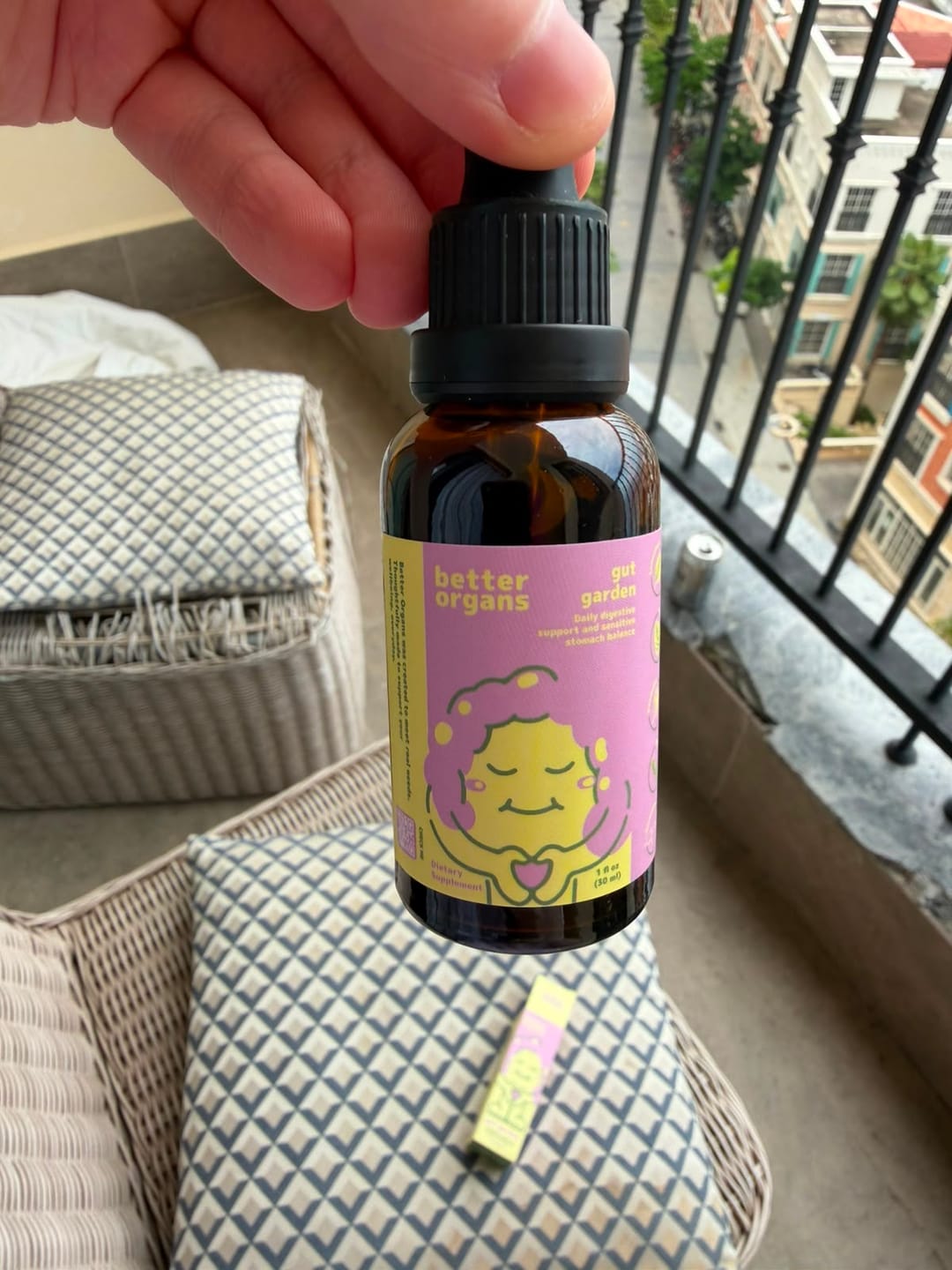 Customer photo review of Gut Garden | Daily Liquid Digestive Support & Sensitive Stomach Balance