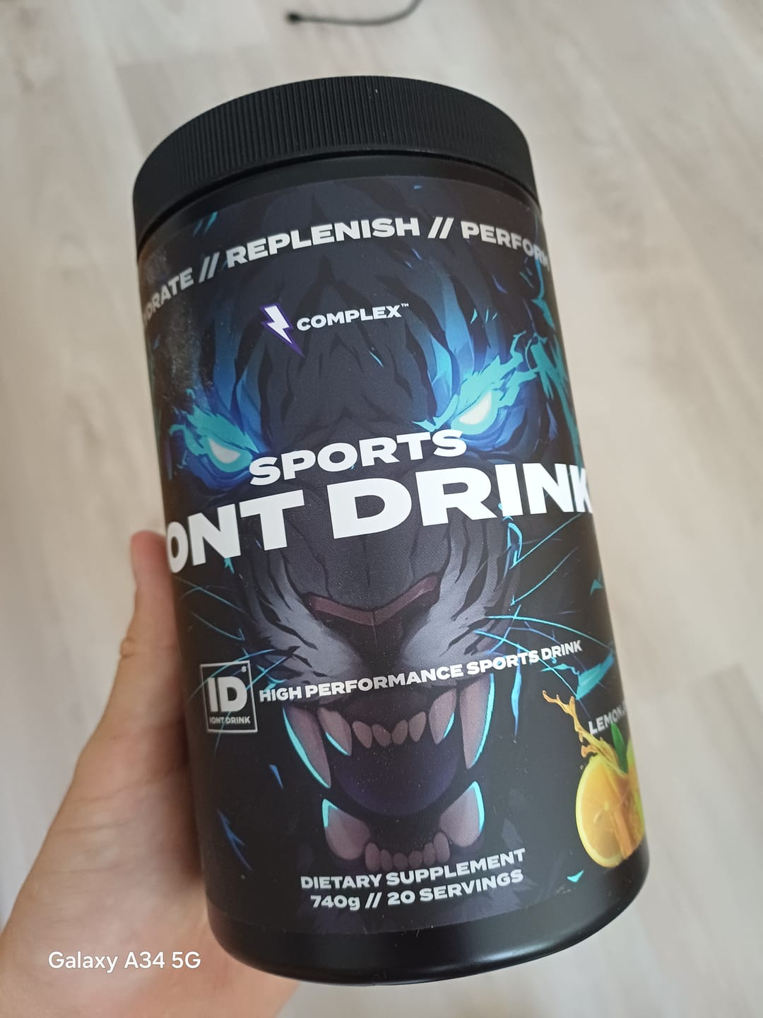 Customer photo review of Dual-Carb Ion Drink CAF