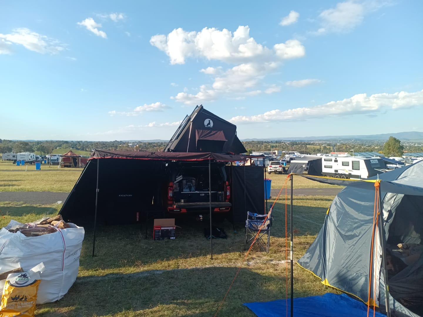 Customer photo review of OPENROAD 270 Degree Awning Plus Sidewalls