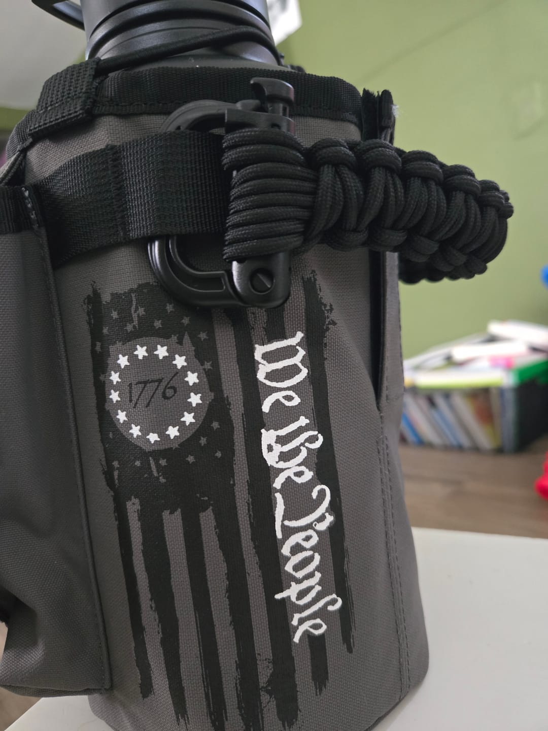 Customer photo review of 64oz Battle Bottle Water Bottles
