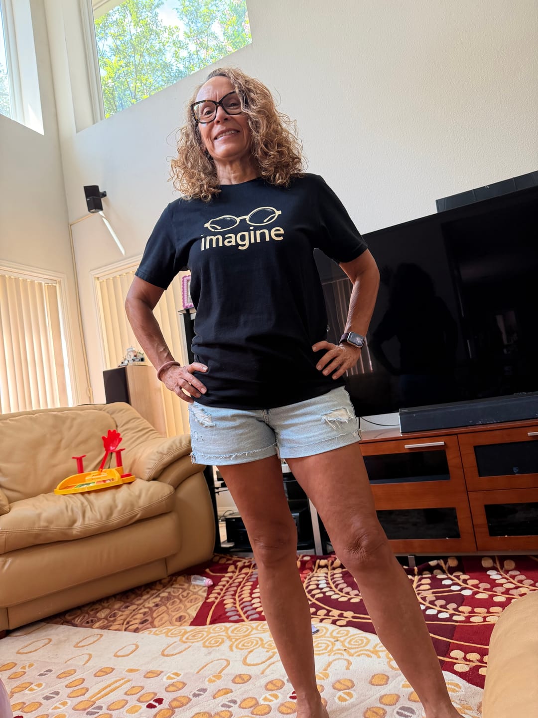 Customer photo review of Imagine T-Shirt