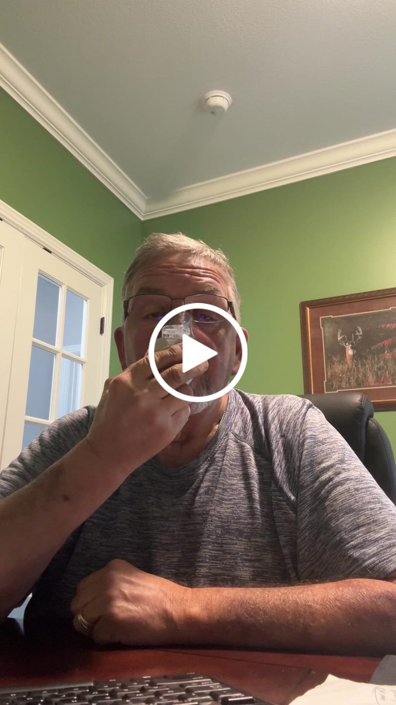 Customer video review of Micro Mist Pro Portable Nebulizer