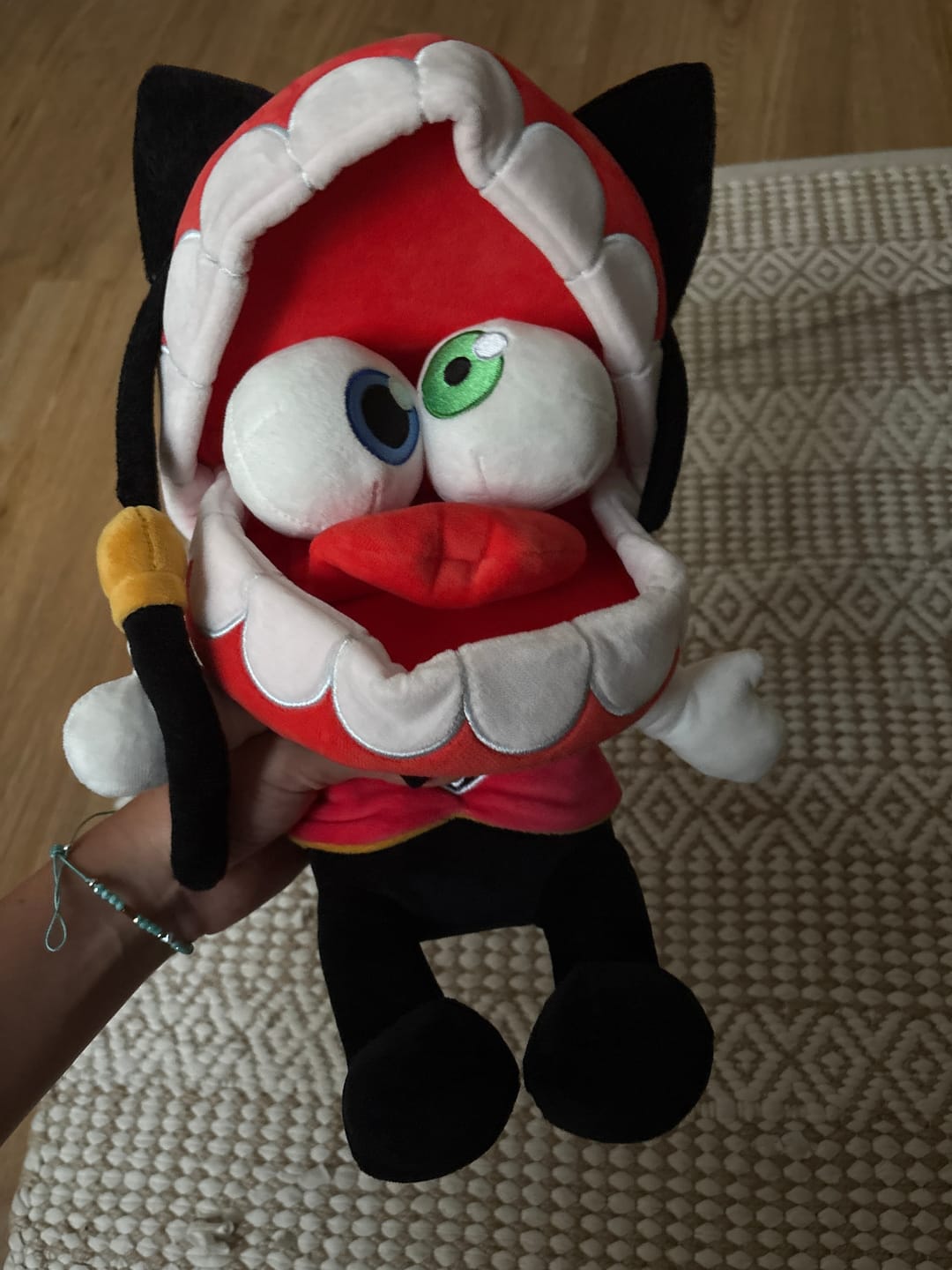 Customer photo review of Caine Plush