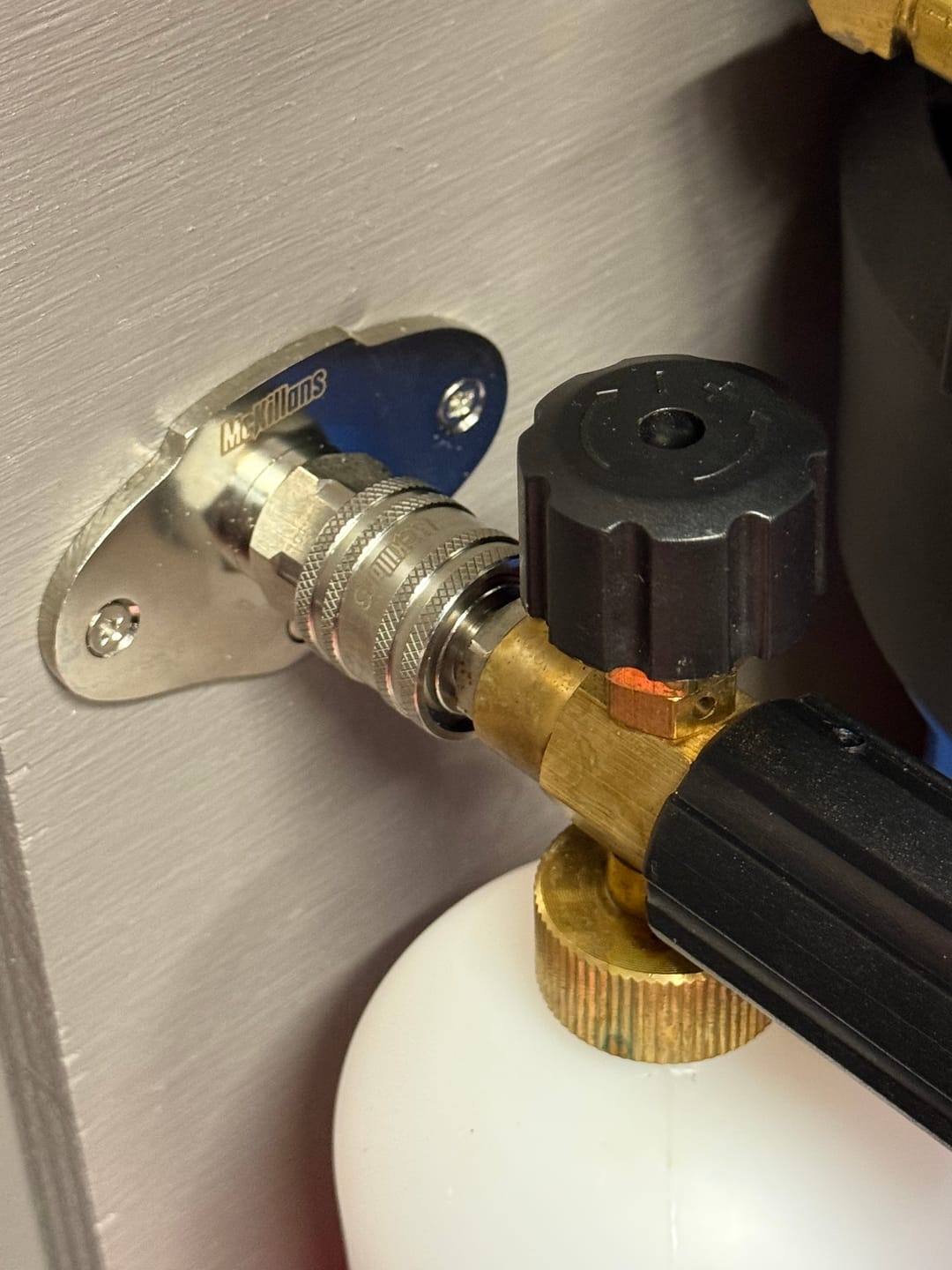 Customer photo review of Foam Cannon Mount