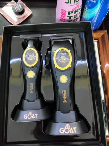 Customer photo review of GOAT Combo – Clipper & Trimmer de Alta Precisión