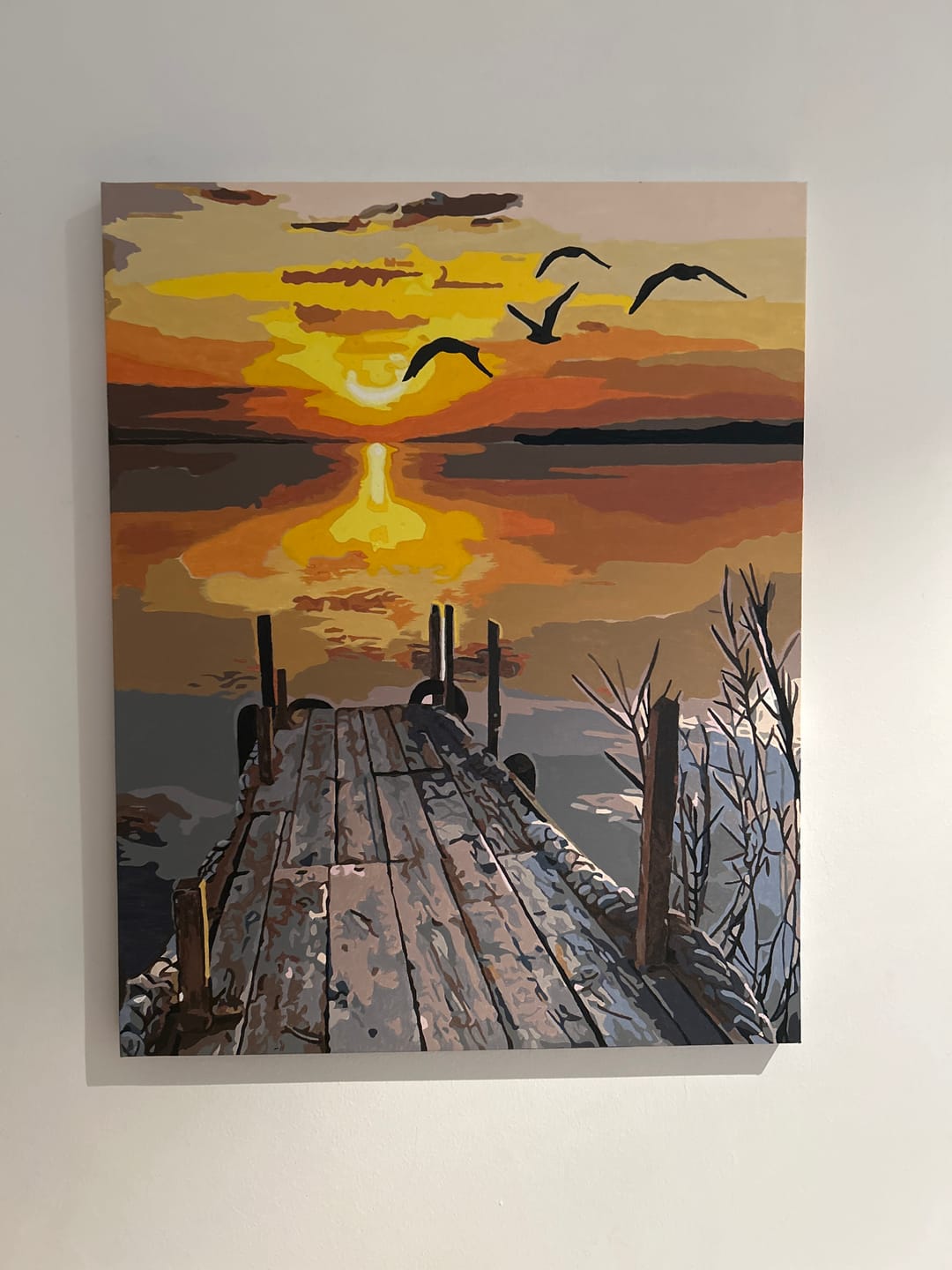 Customer photo review of Sunset at Lake