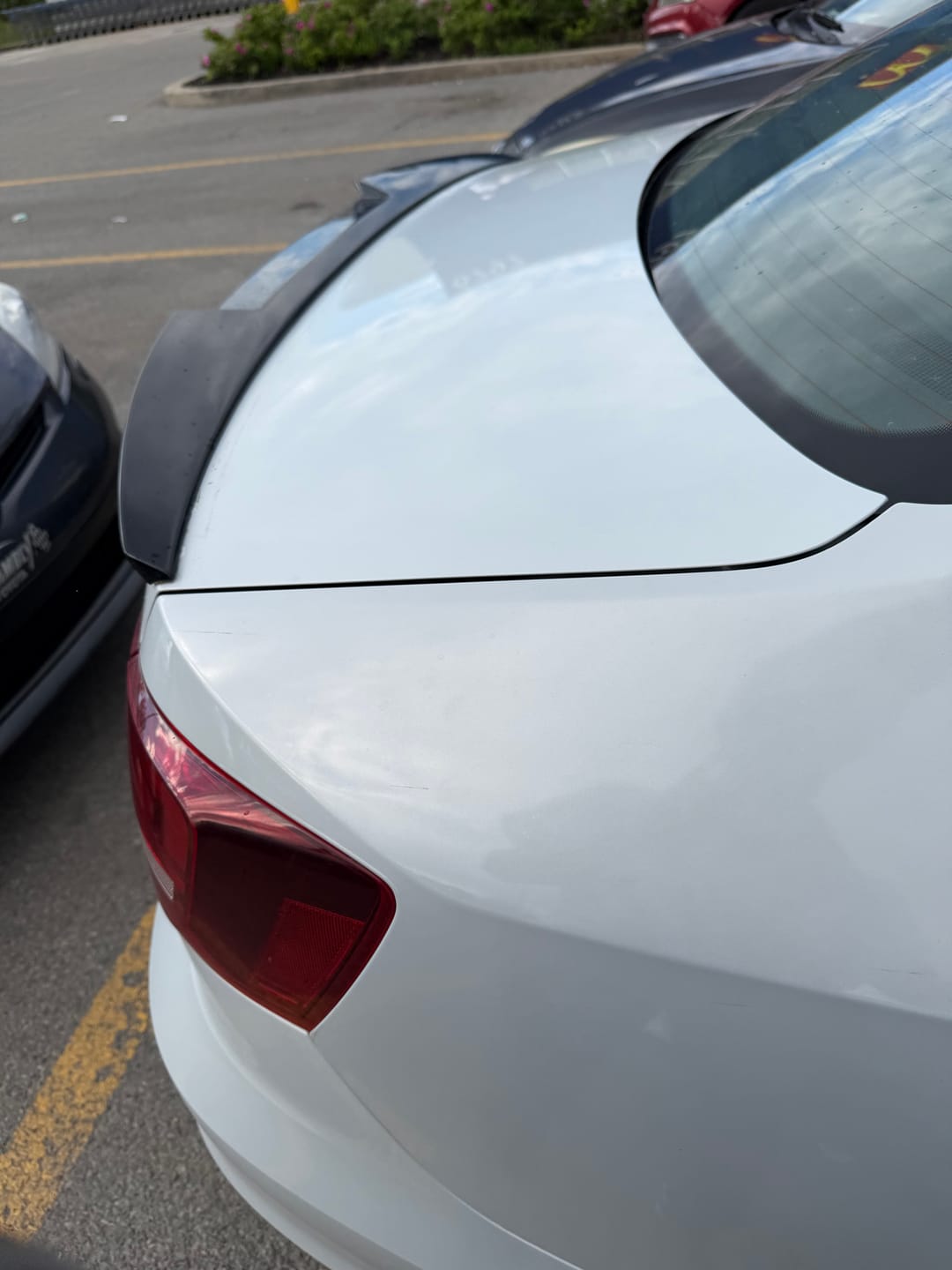Customer photo review of M4 Style Trunk Spoiler - 2011-2018 Jetta Mk6 Base model / GLI / R-Line Sedan