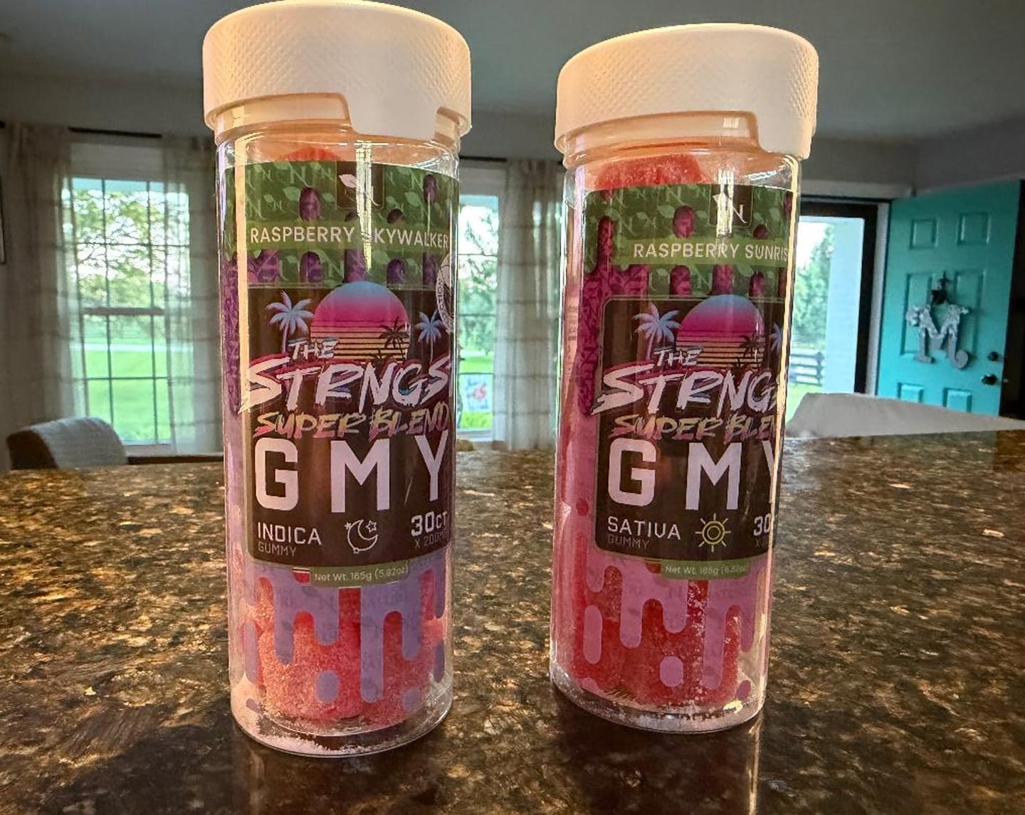 Customer photo review of THE STRONGEST GMY - 30CT Raspberry Sunrise 6000mg (200mg ea.) - SATIVA