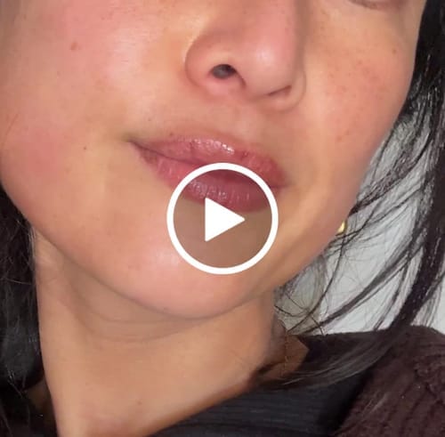 Customer photo review of SCULPT+STAIN Lip Liner Marker - Rich