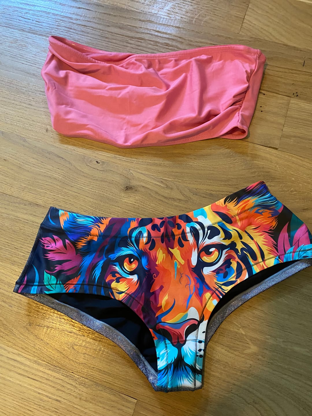 Customer photo review of Monokini / culotte Tiger