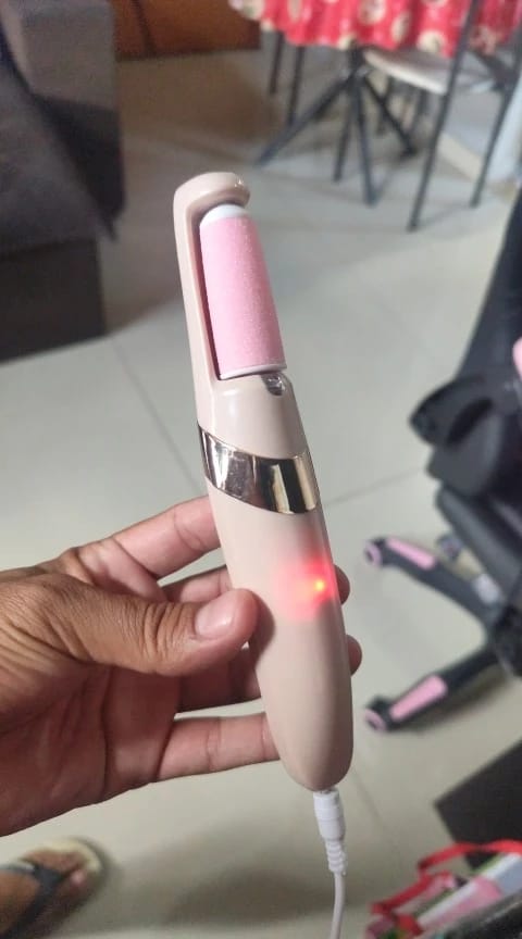 Customer photo review of Lima de pies eléctrica VelvetFoot